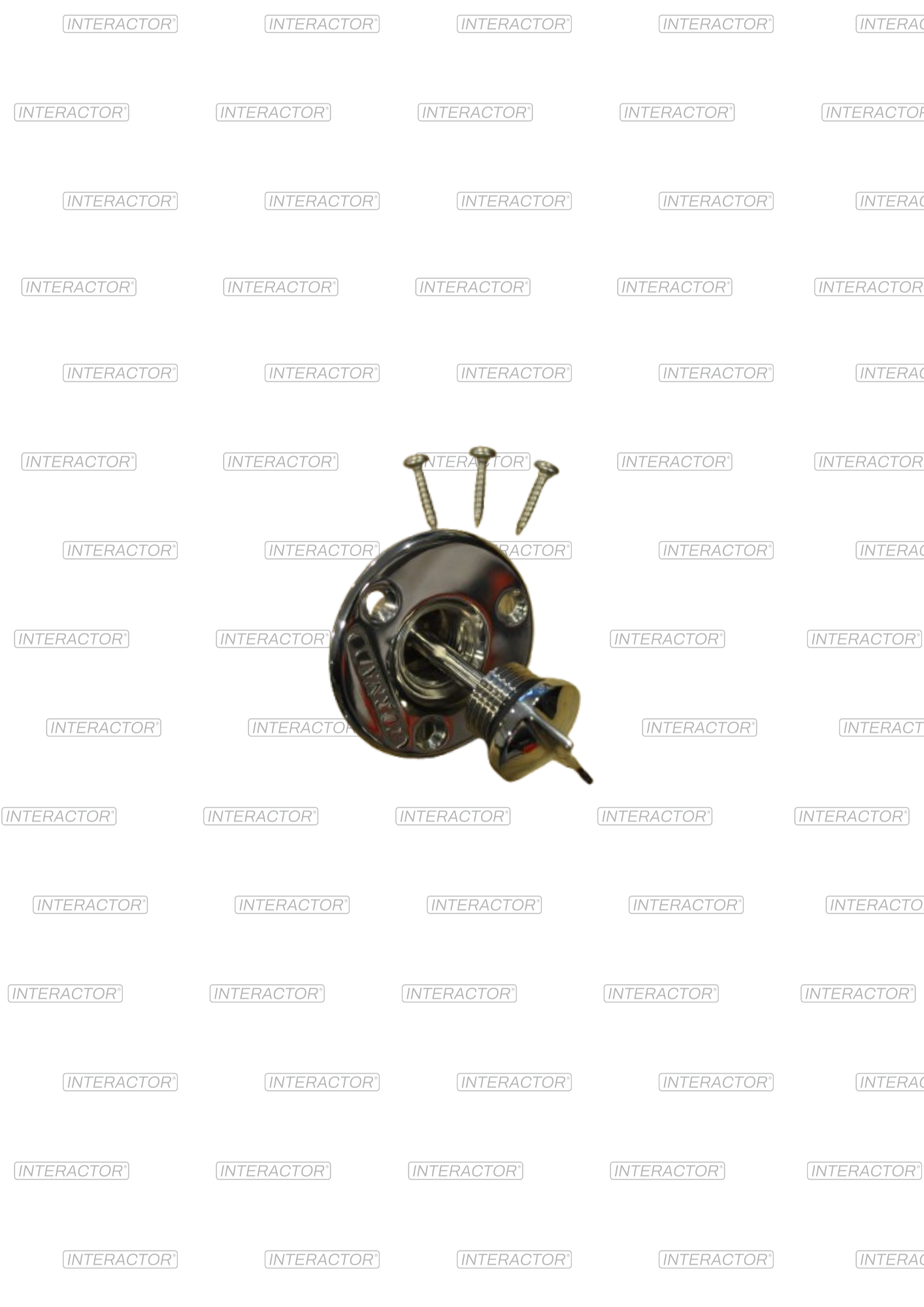 Heavy duty stainless steel drainplug