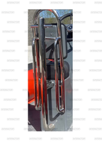 Stainless steel seat back tow post