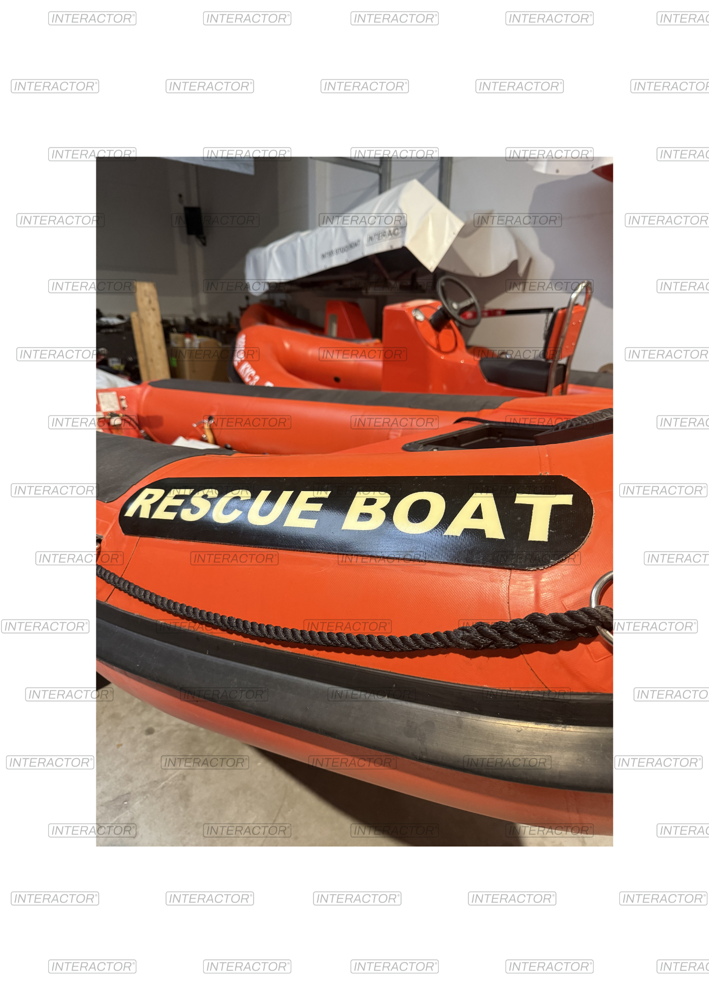 Heavy duty boat name in PU