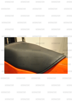 Seat cushion for ergonomic jockey seat - carbon style